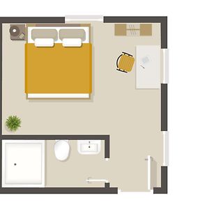 Standard Zimmer mit Kingsize-Bett